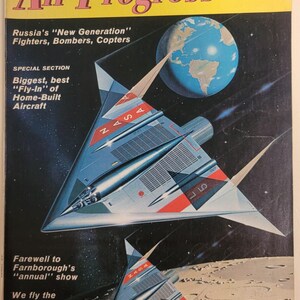 1963 Air Progress History of Aviation Airplane Magazine | Fighters, Bombers, Copters | Mr. Barling’s Monstrous Bomber | Condé Nast
