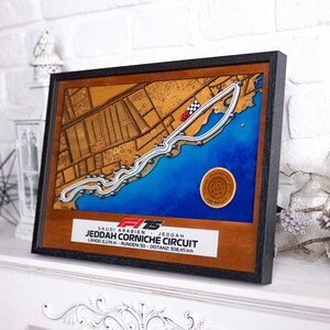 Formule 1-parcours | Saoedi-Arabië - Jeddah - Jeddah Corniche Circuit | 3D-kaart
