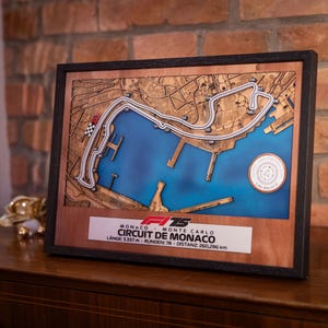 Parcours de Formule 1 | Monaco - Monte Carlo - Circuit de Monaco | carte 3D