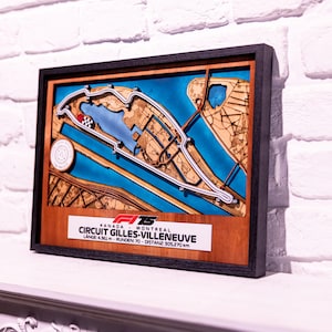 Formule 1-parcours | Canada - Montreal - Circuit Gilles-Villeneuve | 3D-kaart