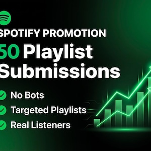 50 Spotify-afspeellijstinzendingen | Inzenden bij curatoren in jouw genre | Booststreams | Het algoritme pushen