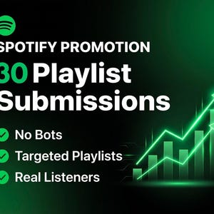 30 Invii alle playlist di Spotify / Invia ai curatori del tuo genere / Aumenta gli ascolti / Spingi l'algoritmo