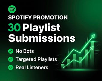 Spotifyプレイリストへの投稿30件｜あなたのジャンルのキュレーターに楽曲を投稿｜再生回数を伸ばす｜アルゴリズムに働きかける