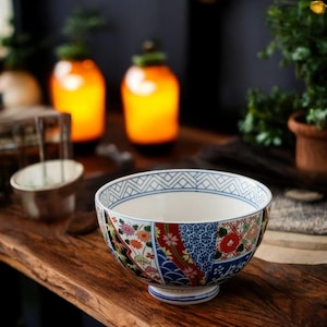 16 Oz SET OF 6 Authentic Porcelain Japanese Soup Bowls Rice