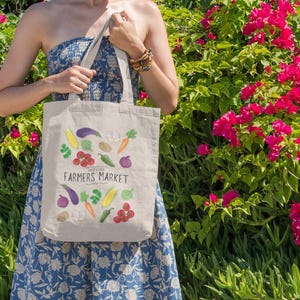 Farmers Market Tote Bag
