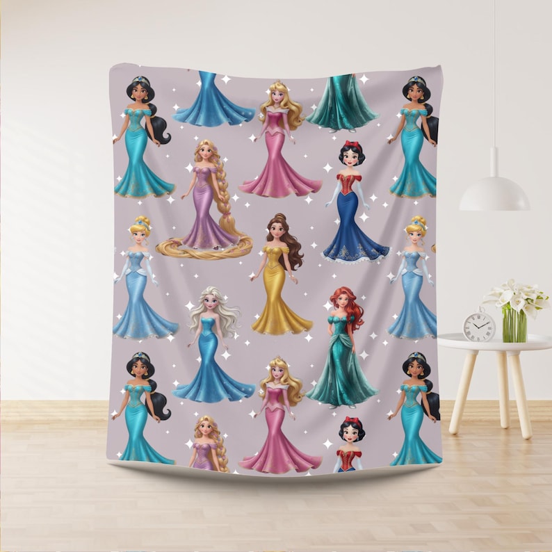 Princess Decorative Pattern Elegant Princesses Seamless Pattern,digital Download - Etsy