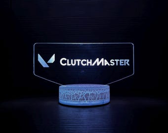 Valorant Game Custom Gamertag FPS Gift For Gamer Twitch Streamer Gift Gamer Room Decor