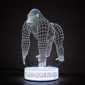 Gorilla lamp - Etsy 日本