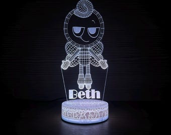 Dandys World Glisten Sprout Lamp Glisten Lamp 3D Night Lamp Glisten 3D Night Light Dandys World Fans Home Decor LED Lamp  Gift Idea