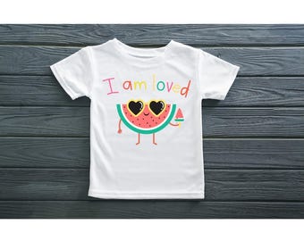 I Am Loved Baby/Kleinkind T-Shirt