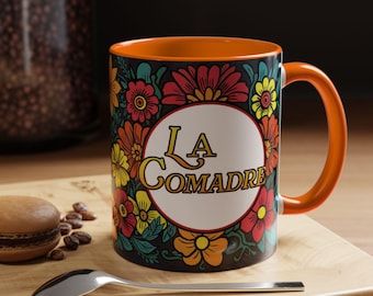 La Comadre Accent Mexican Coffee Mug | 11oz