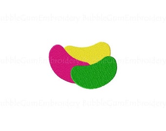 Jelly Beans Embroidery Design Instant Download