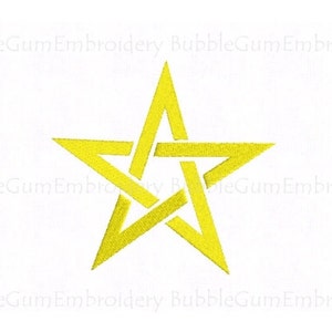 Download instantâneo do desenho do bordado da estrela celta