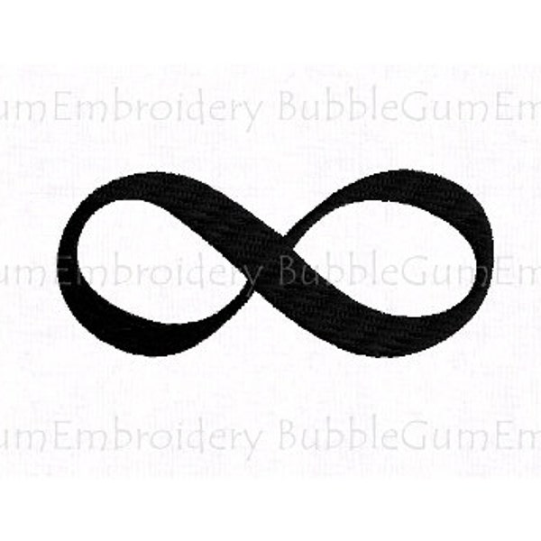 Infinity Symbol Embroidery Design Instant Download