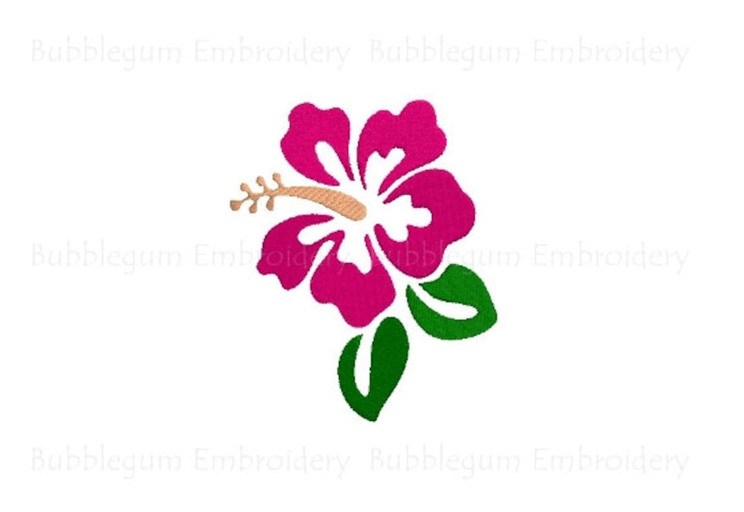 エメラルドグリーンハイビスカス手刺繍2.7センチくるみボタンヘアゴム2点