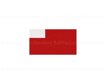 Abu Dhabi Flag Embroidery Design Instant Download