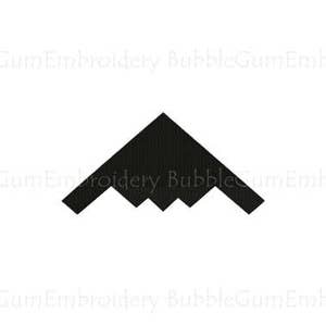 B-2 Spirit Aircraft Embroidery Design Instant Download