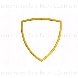 Heater Shield Applique Embroidery Design Instant Download