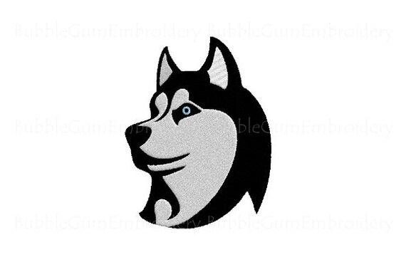 Husky Dog Embroidery Design Instant Download - Etsy
