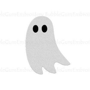Ghost Embroidery Design
