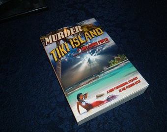 Mord auf Tiki Island: A paranormale Geheimnis in den Florida Keys signiert "Tiki Chris" Pinto, Key West, Okkultismus, Horror, Ghost-Buch, Roman