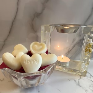 Wax Melts Heart Shape, Long-Lasting Fragrant Wax Melters for Relaxation, Unique Gift for Candle Lovers