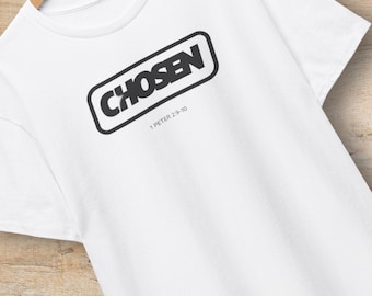 Chosen Shirt Sweatshirt Hoodie | 1 Peter Chosen Generation Hooded Sweater, Christian Streetwear Tee, Faith Gift
