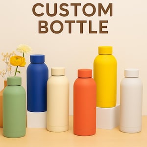 Custom Bottle ,Personalized Stainless Steel Water Bottle, Personalized Bottle, Bridesmaids Gifts, Personalized Tumbler, Insulated Bottle.