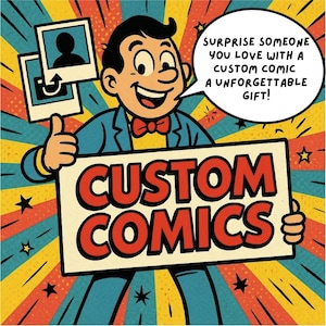 Spersonalizowany komiks ze zdjęć | Spersonalizowane strony komiksowe od Unique Comic Co