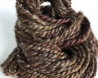 Handspun Yarn — “Crisp” — Gotland wool — bulky weight 38 yards