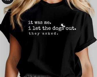 Frase divertida sobre perros en formato PNG – Silueta de perro salchicha, regalo para amantes de los perros (descarga digital)