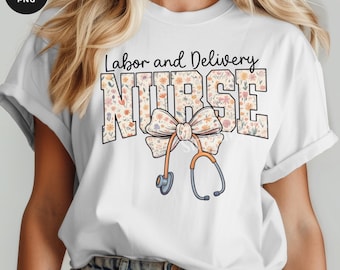 Nurse Coquette PNG Bundle: Labor & Delivery Design (Digital Download)