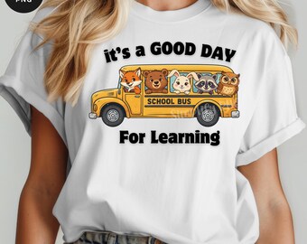 Paquete de imágenes PNG de animales de granja y autobús escolar: imágenes prediseñadas para niños (descarga digital)