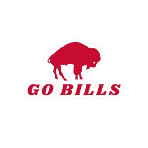 Go Bills Old Fashion Buffalo Aufkleber
