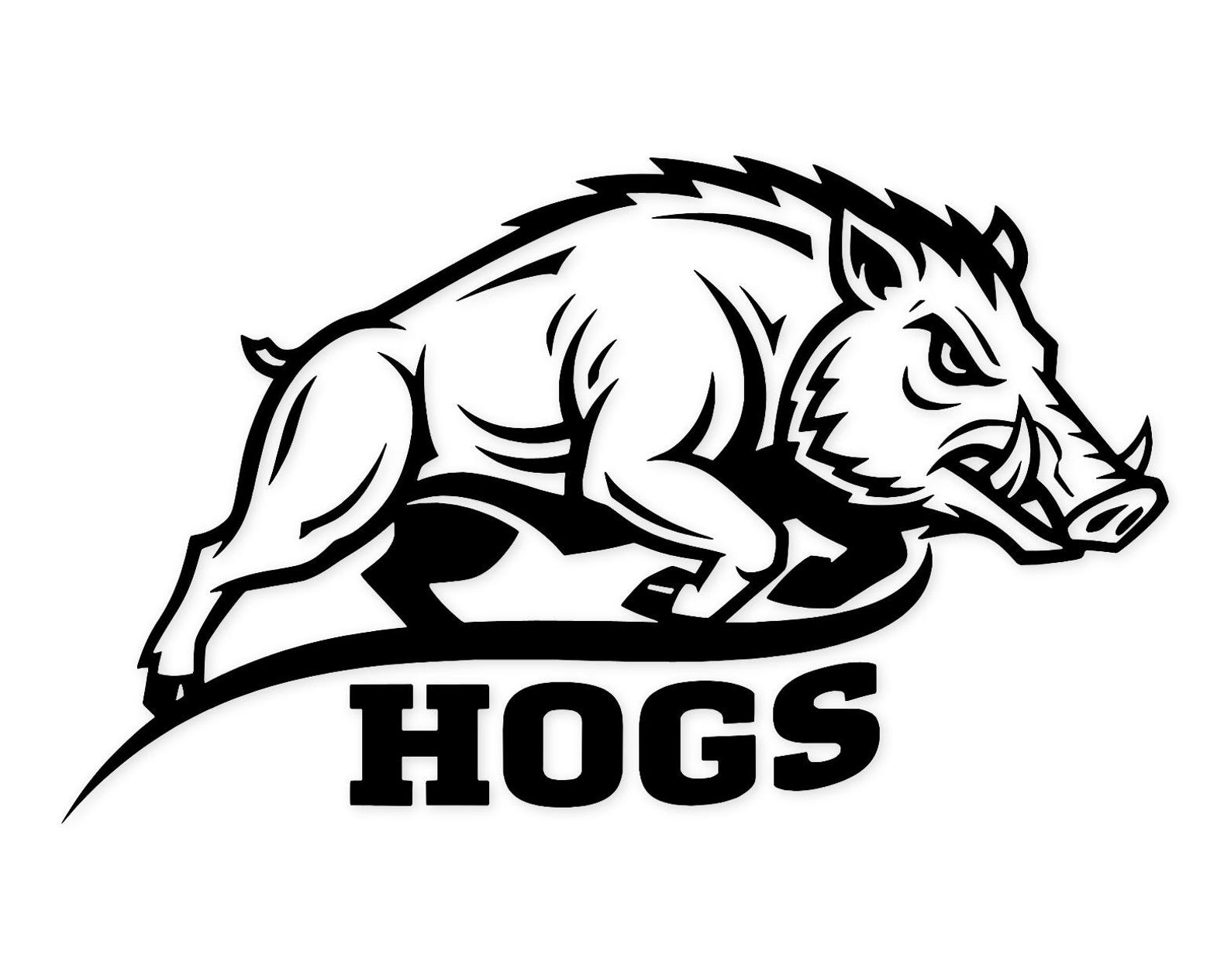 Razorback Design Razorback Svg Png: Bold Line Art Design for Crafts - Etsy Canada