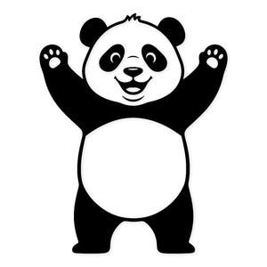 Panda Character SVG PNG: Cute Design for Cricut Projects