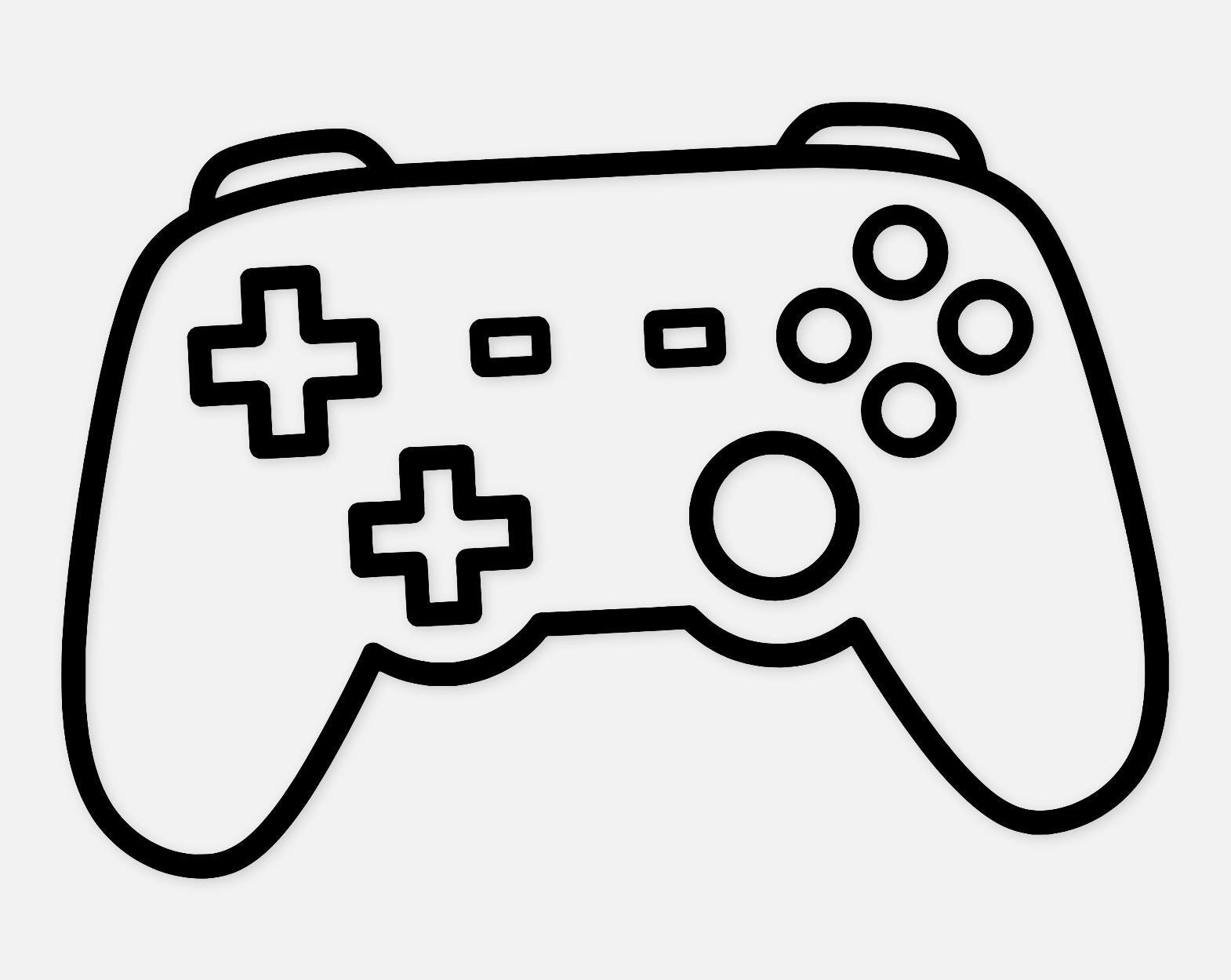 Gamer Controller Icon Svg Png: Cut Ready Digital Design for Cricut ...