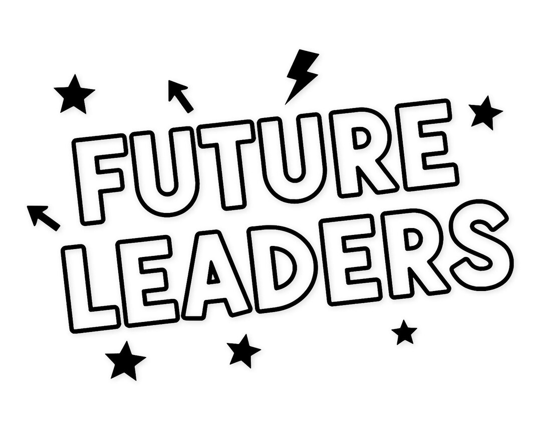 Future Leaders Typography Svg Png: Cut Ready Digital Design for Cricut ...