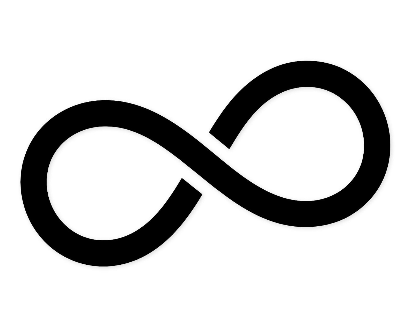 Infinity Symbol Svg Png: Bold Clean Cut File for Crafts - Etsy