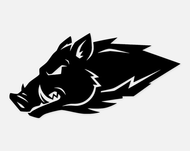 Razorback Icon Svg Png: Bold Cut File for T-shirts - Etsy Australia