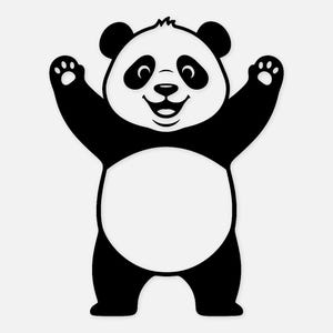 Panda Character SVG PNG: Cute Design for Cricut Projects