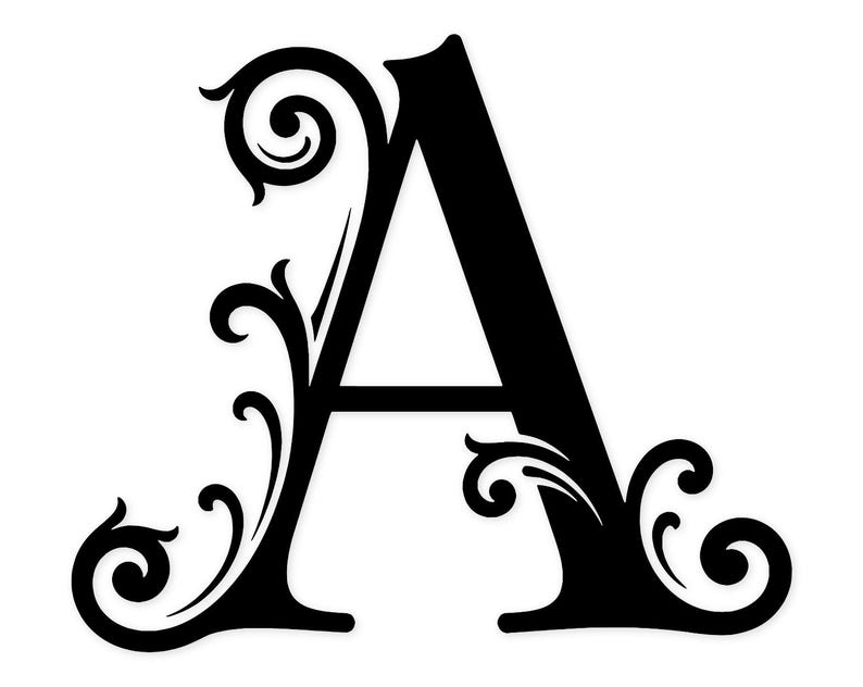 Letter A Serif Variant Svg Png: Cut Ready Digital Design for Cricut ...