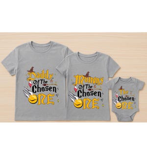 The Chosen One, Mommy And Daddy Of The Chosen One, Family Theme, Chosen One Theme, PNG Sublimation, Digital File, Digital Download, PNG File