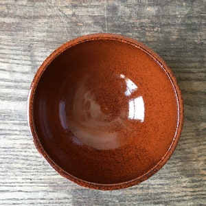 MADE TO ORDER Wheel Thrown Speckled Stoneware Medium Cereal Soup Ice ...