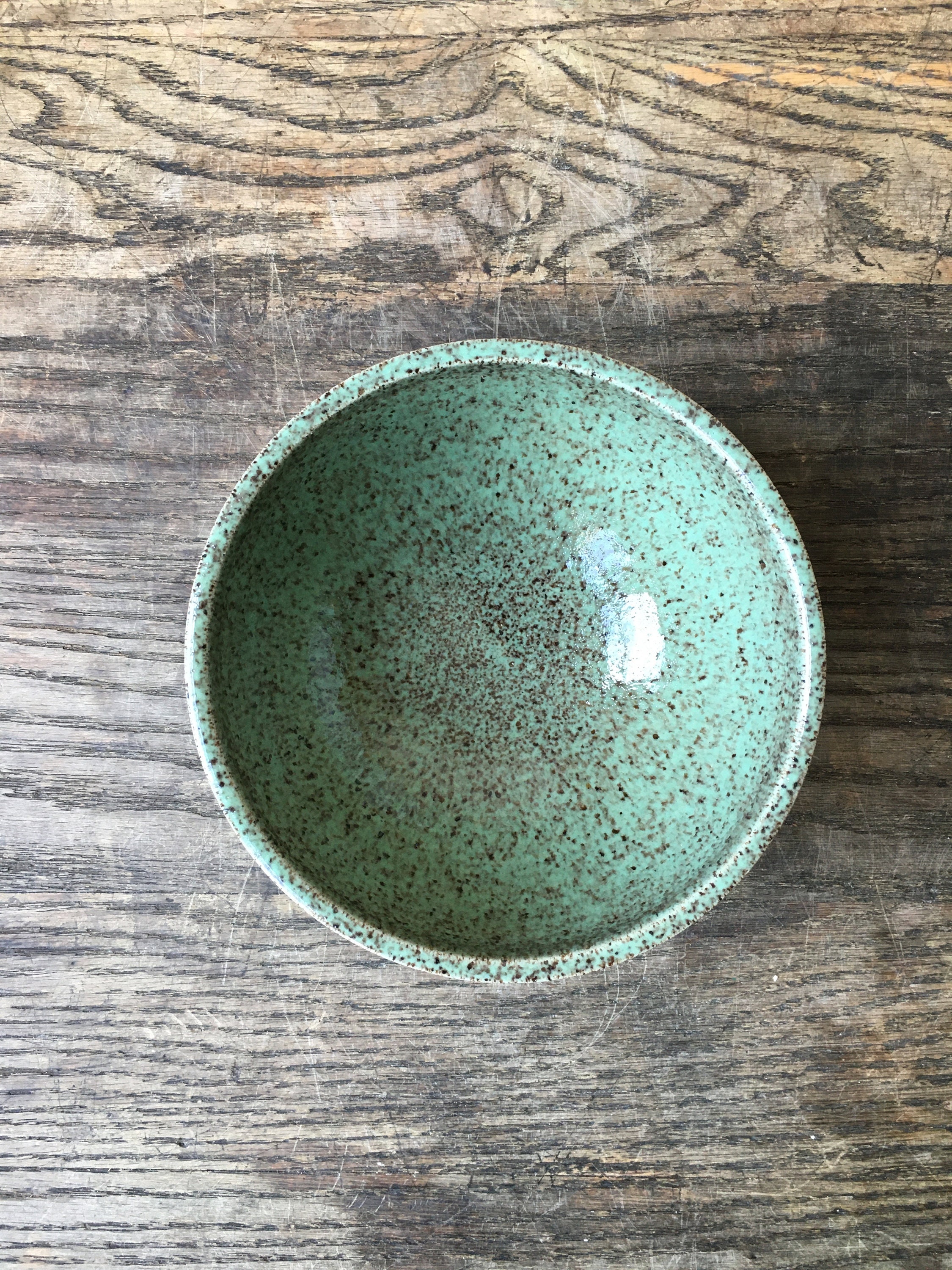 MADE TO ORDER Wheel Thrown Speckled Stoneware Medium Cereal Soup Ice ...