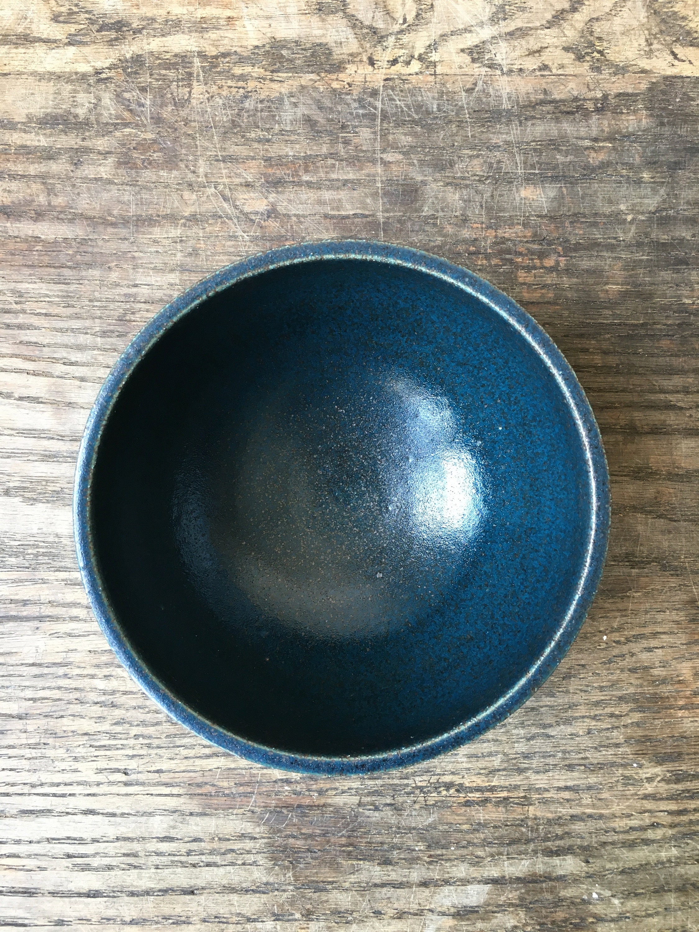 MADE TO ORDER Wheel Thrown Speckled Stoneware Medium Cereal Soup Ice ...