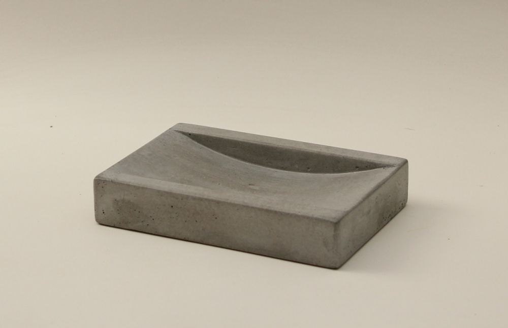 Concrete Soap Dish Etsy