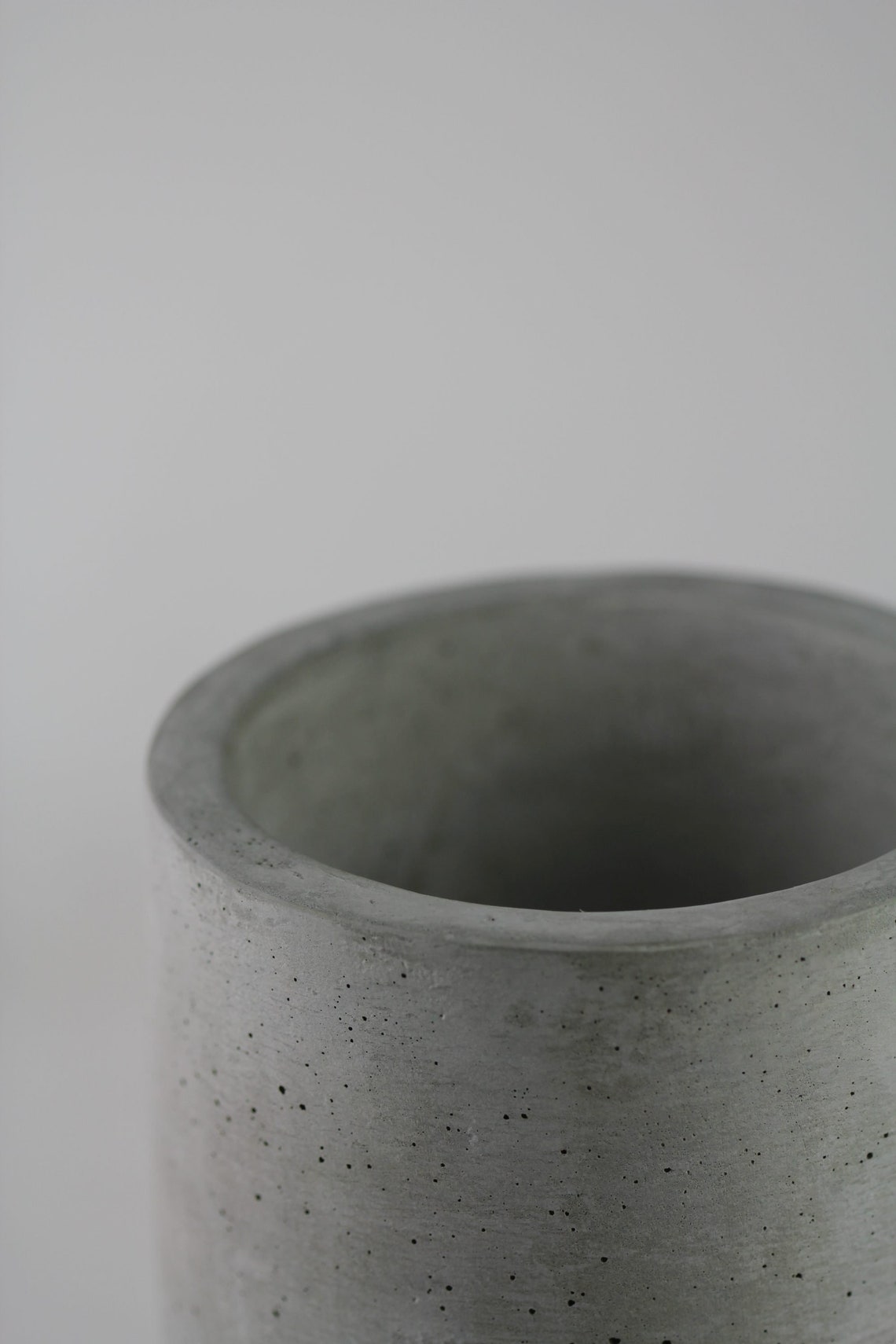 Concrete Utensil Holder Kitchen Utensil Crock Kitchen Etsy