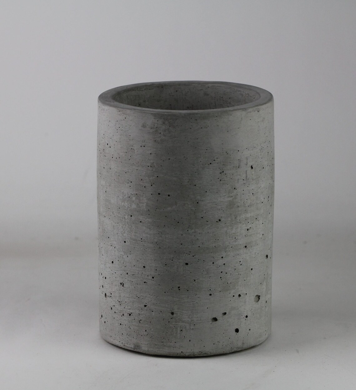 Concrete Utensil Holder Kitchen Utensil Crock Kitchen Etsy