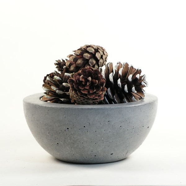 Concrete Candy Bowl - Grey